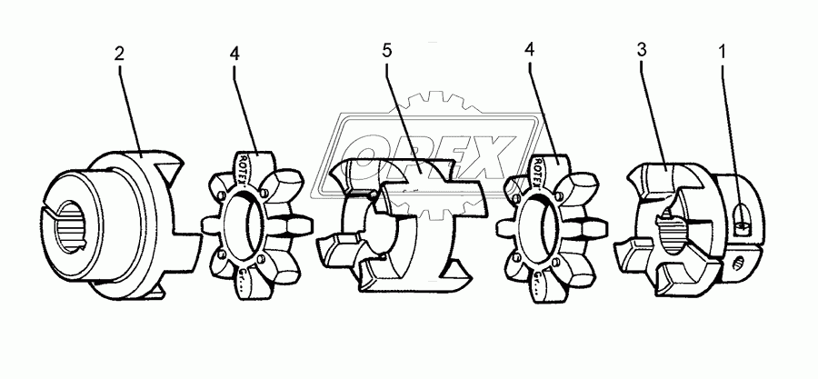 Coupling 1.3/4-6T