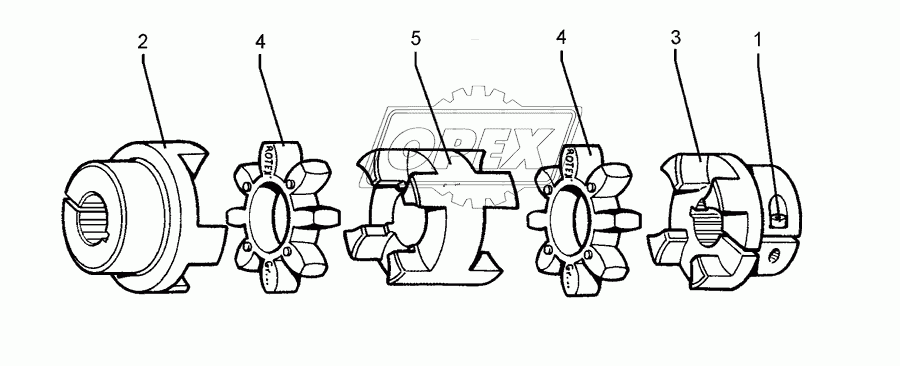 Coupling 1.3/4-20Z