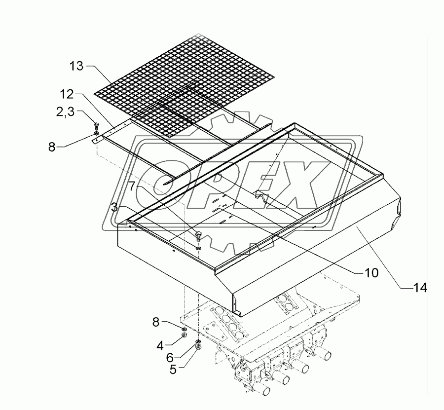 Hopper 1100l (170cm)