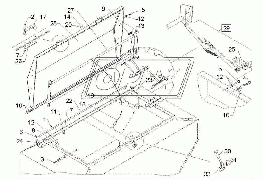 Cover 2300l