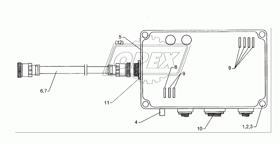 Electronic box LH 5000