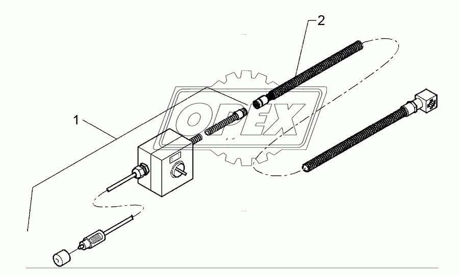 Electric assembly f.hy.harrow Solitair