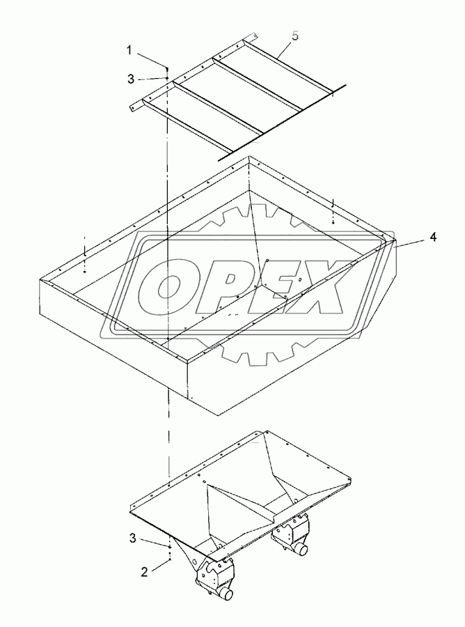 Hopper 2 S 1100 Liter