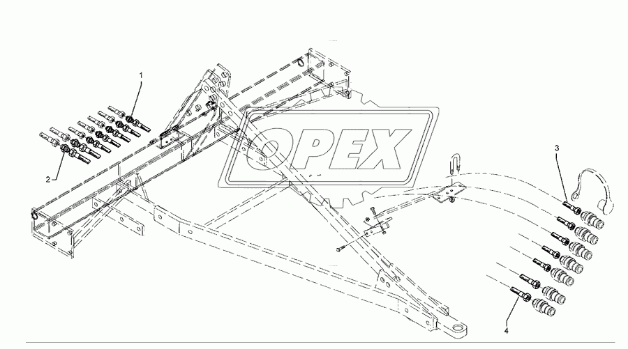 HY-pipe assembly pole