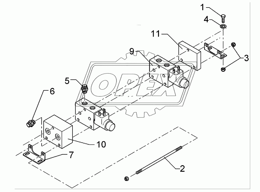 Control valve Solitair 2V-0M-0T