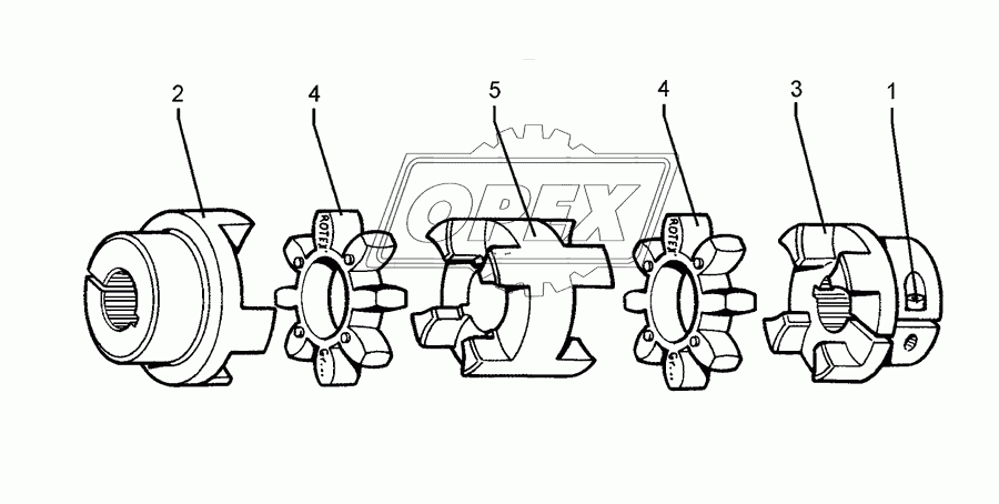 Coupling 8x32x38