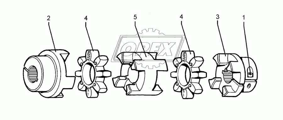 Coupling 1.3/8-6Z