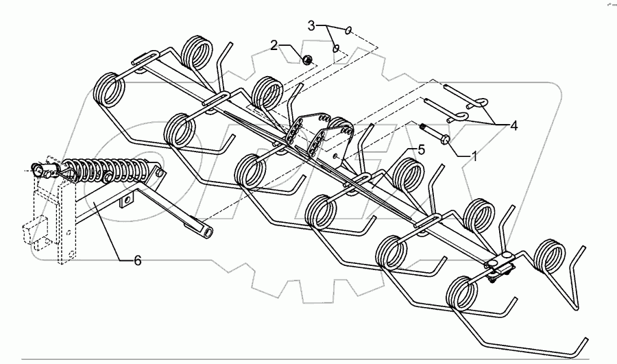 Levelling harrow	S-1,50