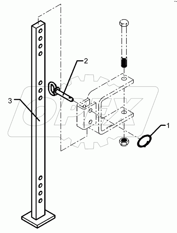Stand 40x20/90x90-Solitair