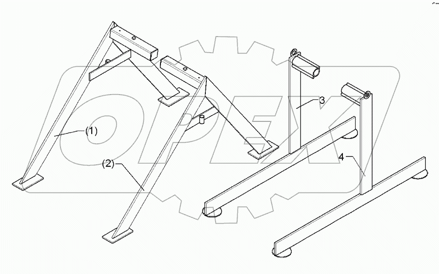 Stand RE+LE Solitair + Saphir 7