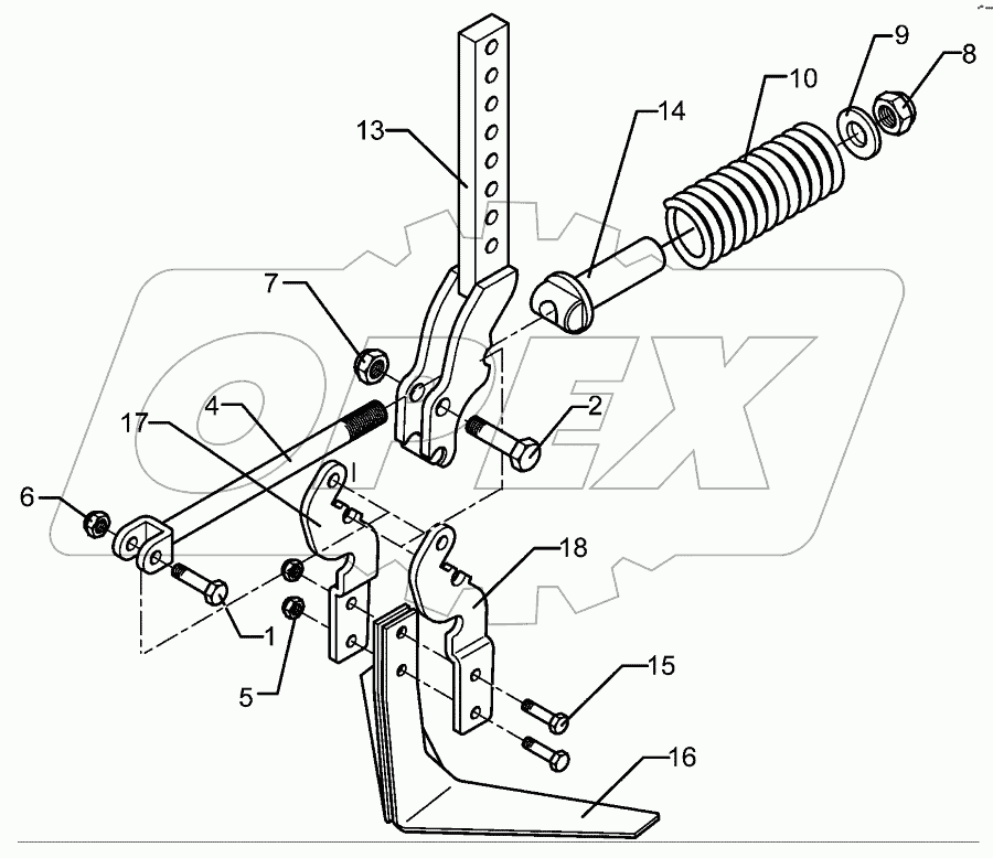 Track scraper FSU-VS33