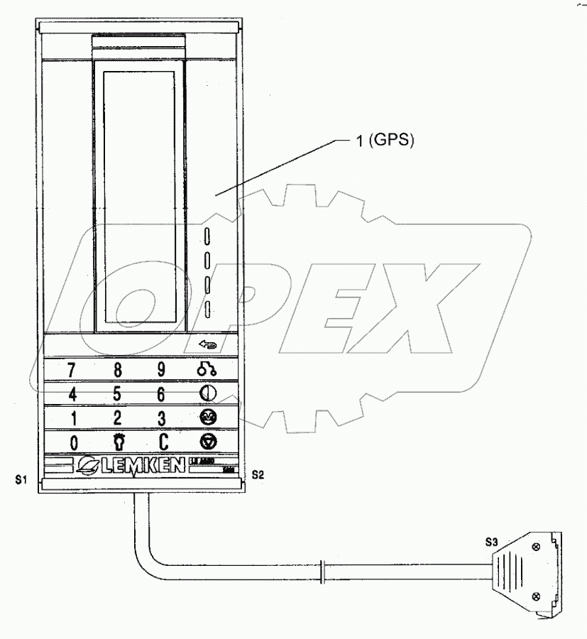 On board computer LH5000-GPS