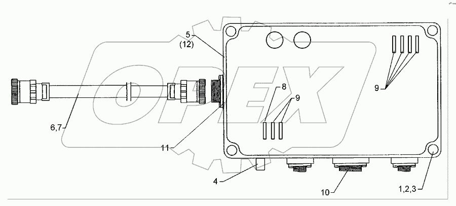 Electronic box LH 5000