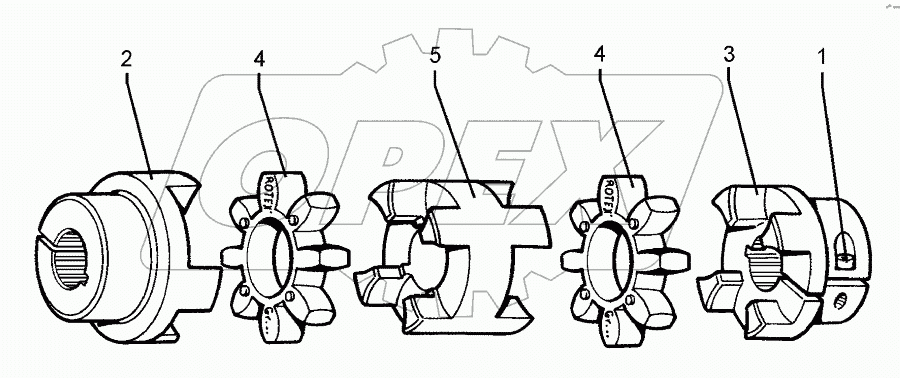 Coupling 1.3/8-6Z