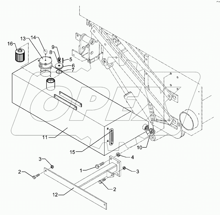 Oil tank Solitair EHA-A