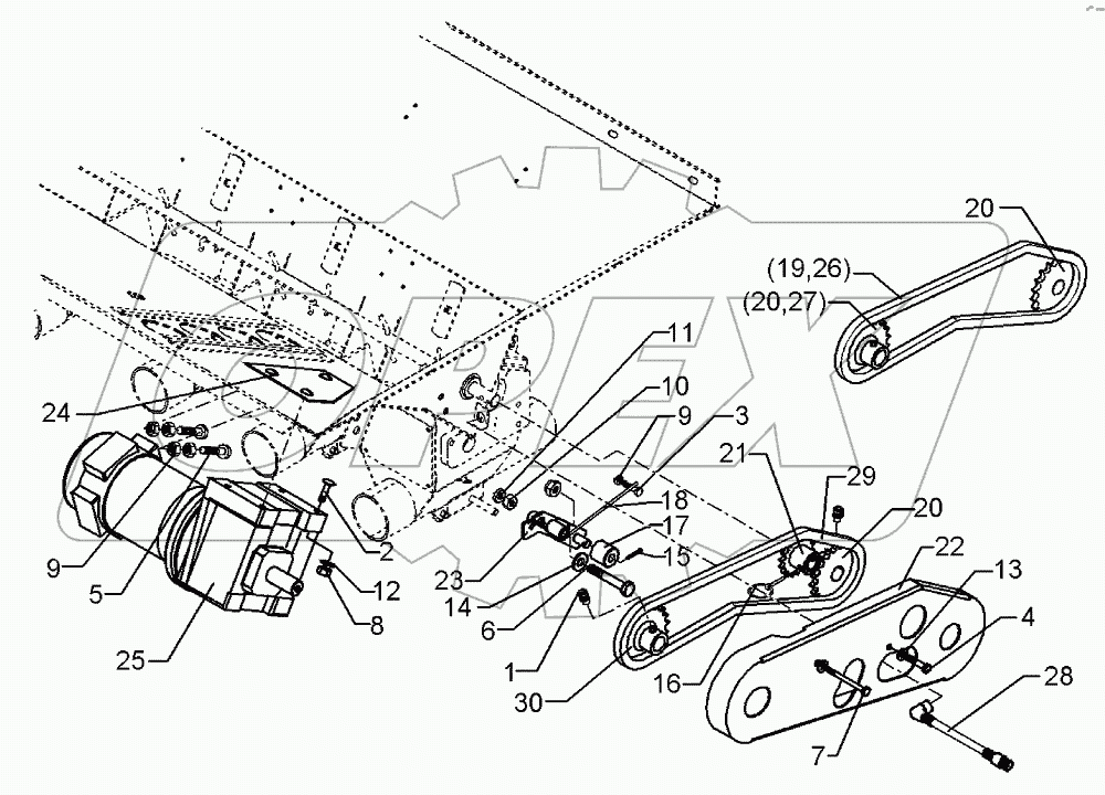 Electric drive Solitair