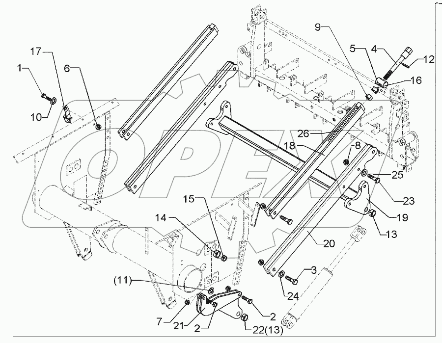 Adjustment centre 1010 HY Solitair KA B