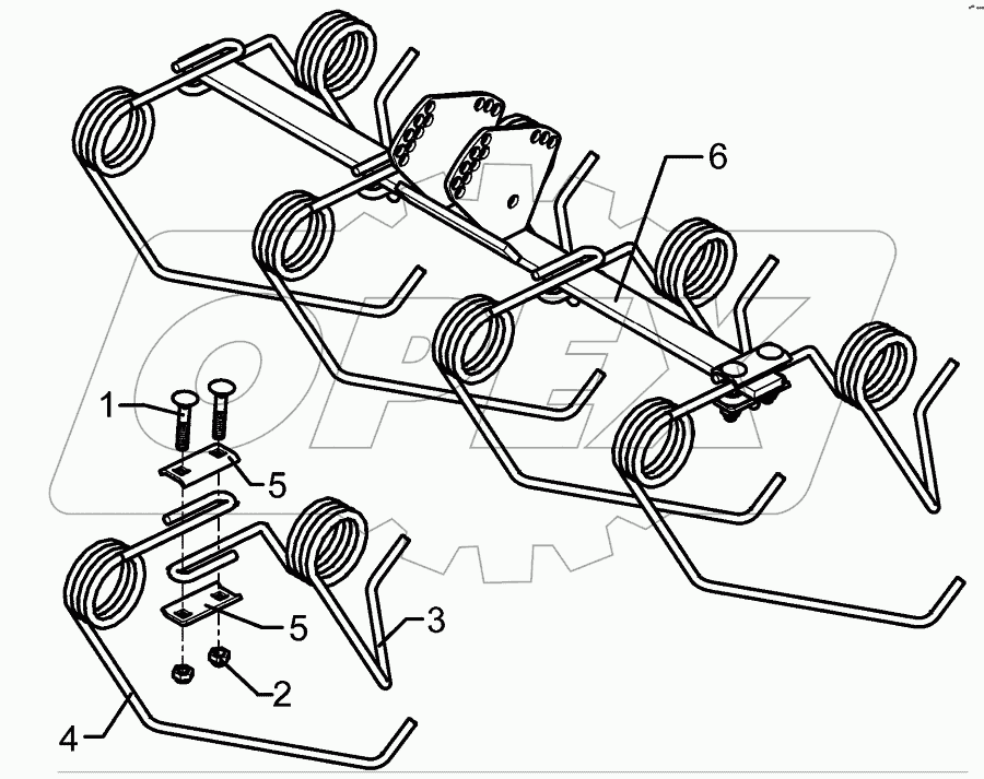 Levelling harrow S-1,00