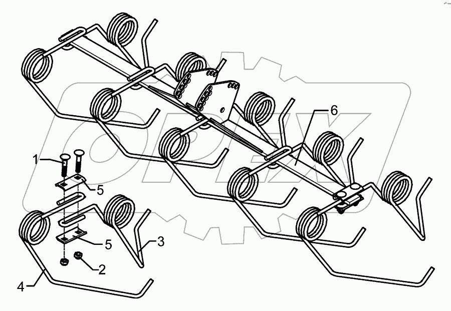 Levelling harrow S-1,25