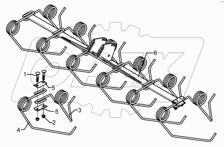Levelling harrow S-1,50