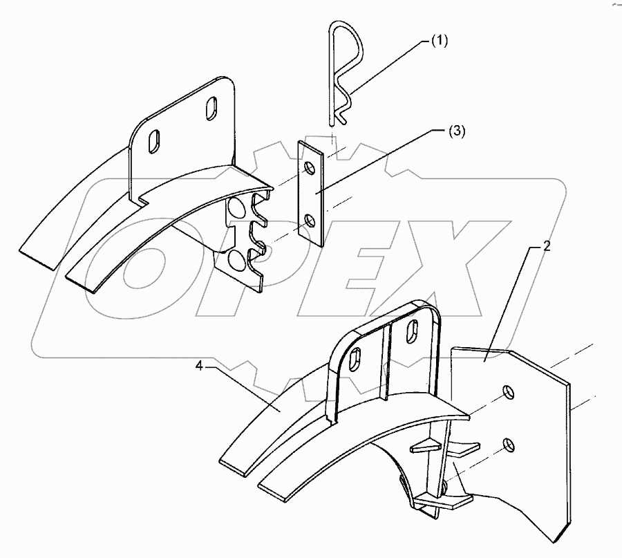 Cover with scraper kpl.