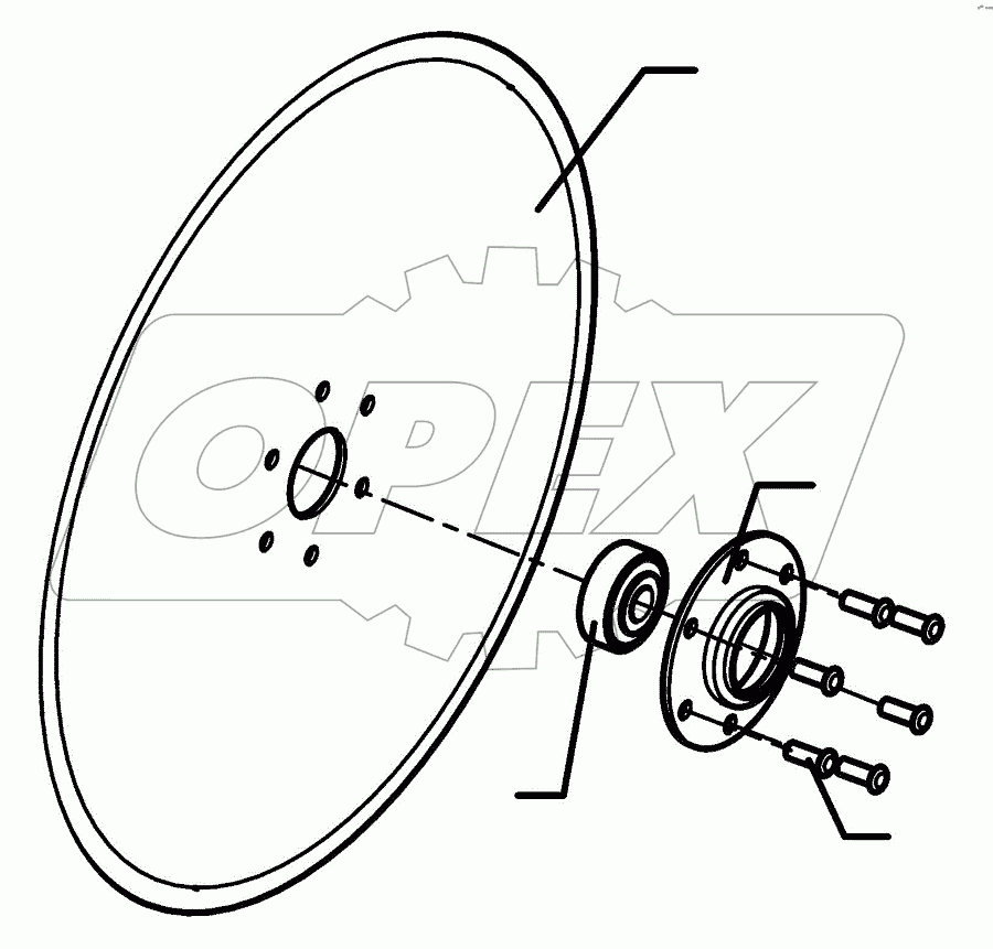 Disc D350/70/34x3 AA