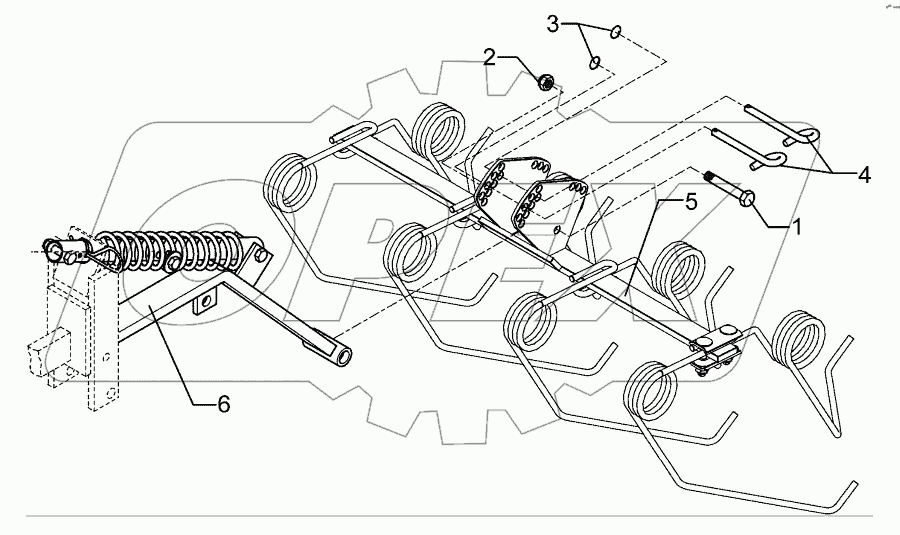 Levelling harrow S-1,00