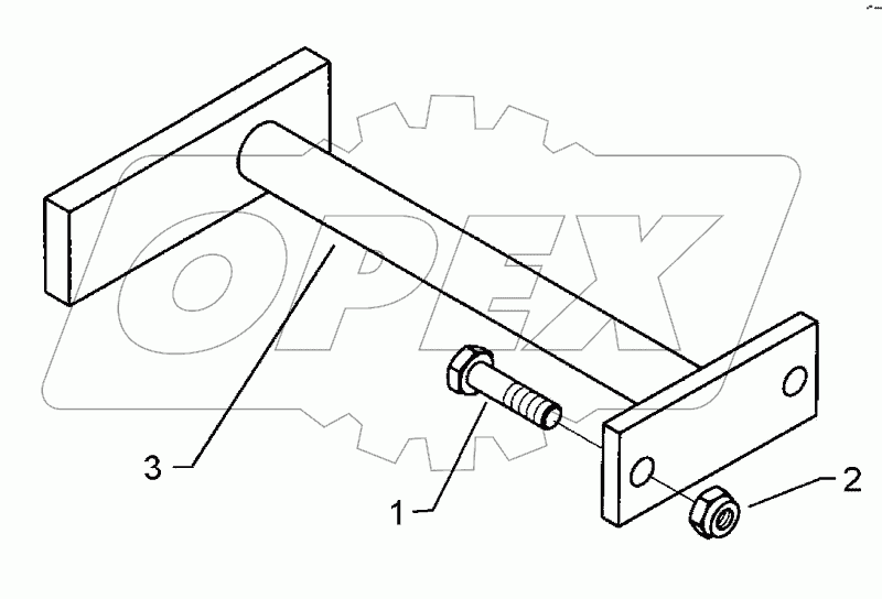 Support 26,9x277 1x90 D16,25