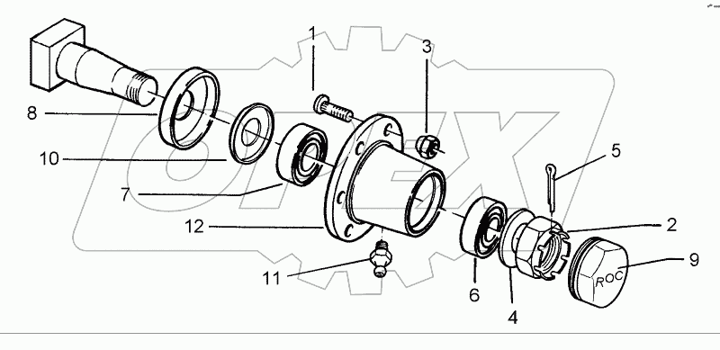 Bearing 8/220/275 M18 80x80
