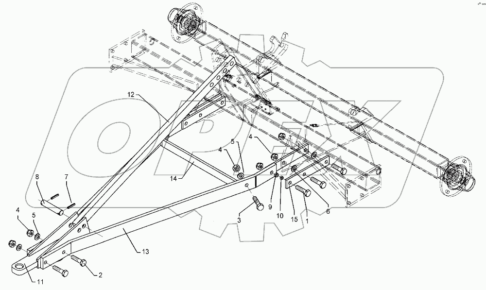 Deichsel Fur Fahrwerk Solitair
