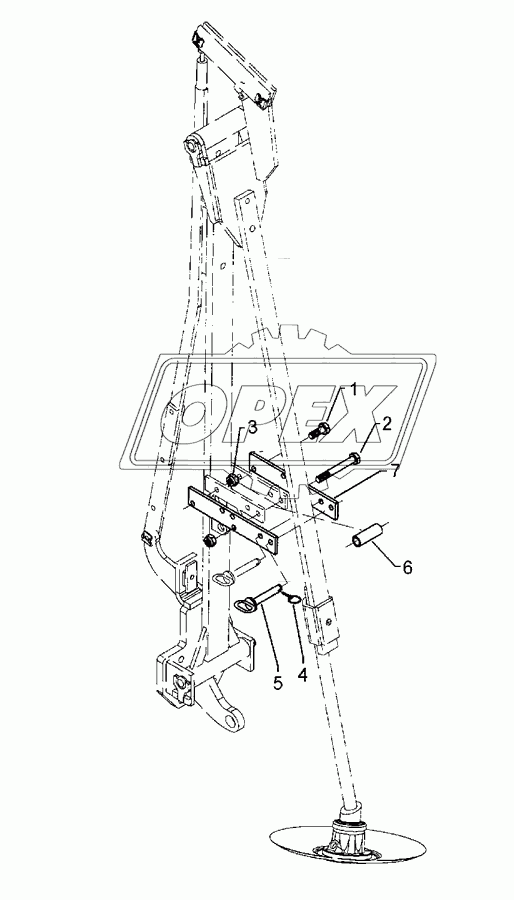 Additional parts locking dev. SpuranreiGer Z600