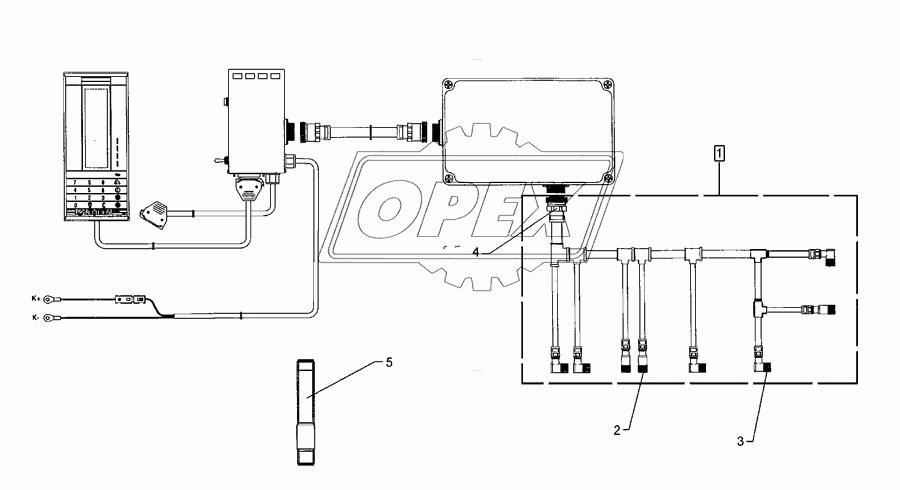 Cable form Solitair