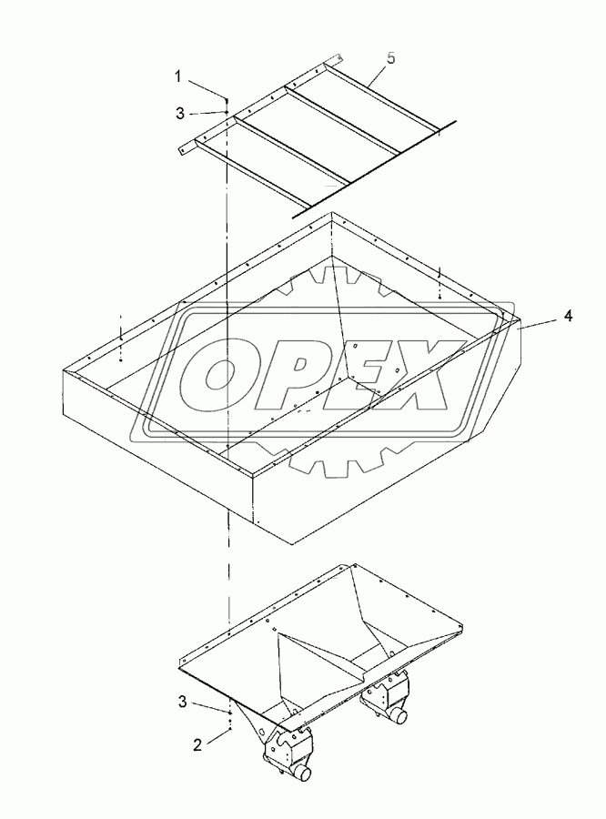 Hopper 2 S 1100 Liter