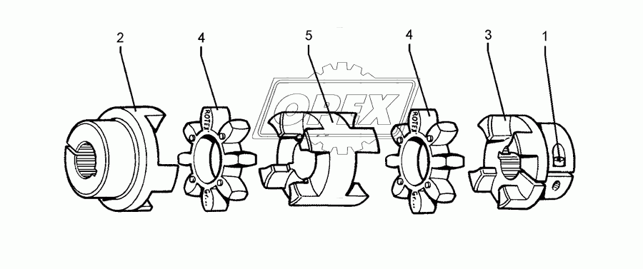 Coupling 8x32x38