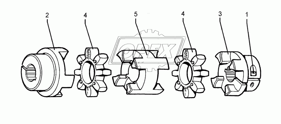 Coupling 1.3/4-6T