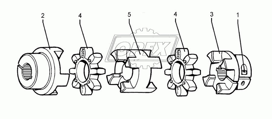 Coupling 1.3/8-6Z