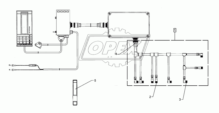 Cable form Solitair