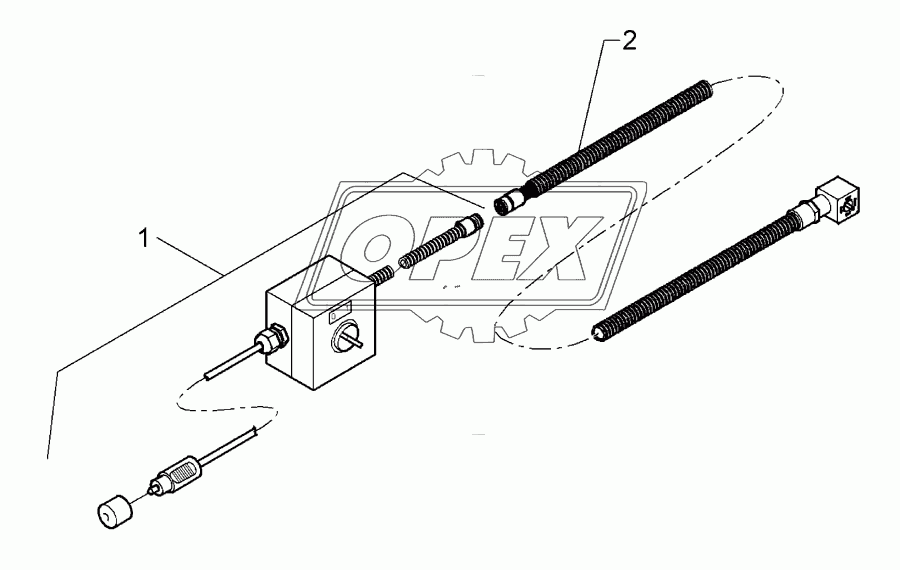 Electric assembly f.hy.harrow Solitair