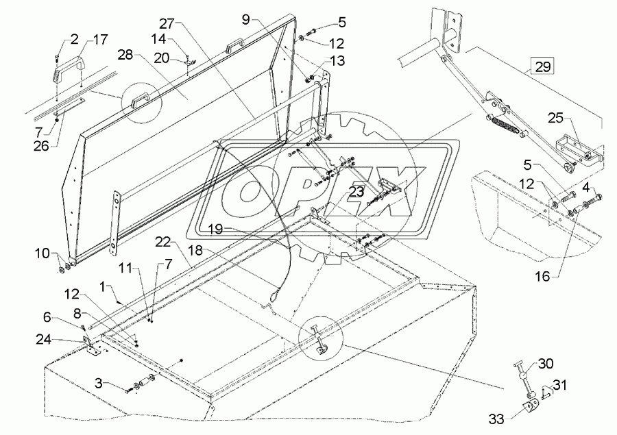 Cover 2300l