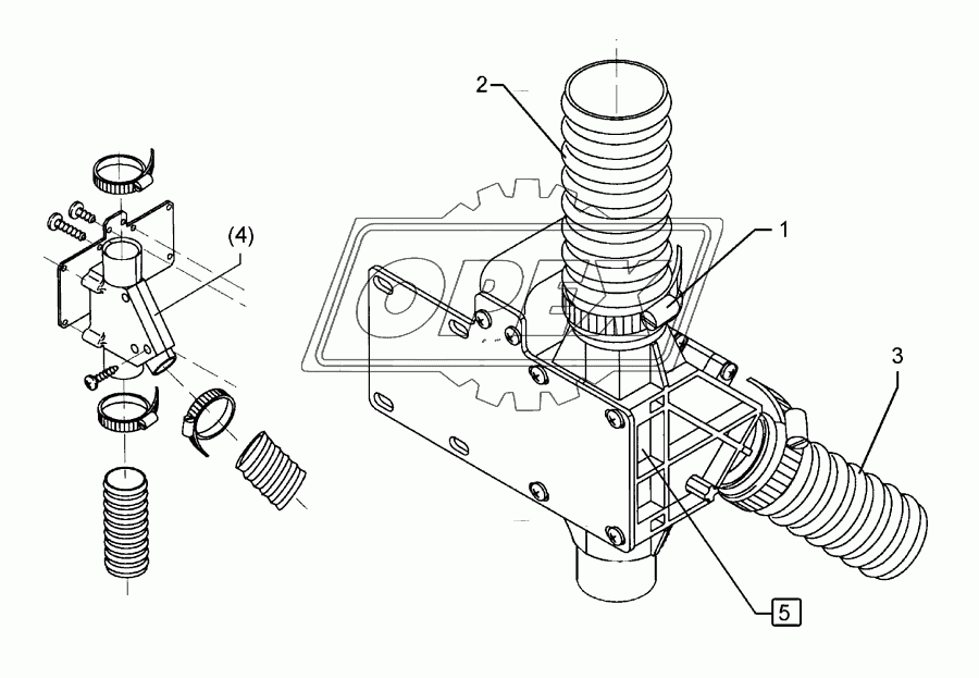 Tramline mechanism	1-F