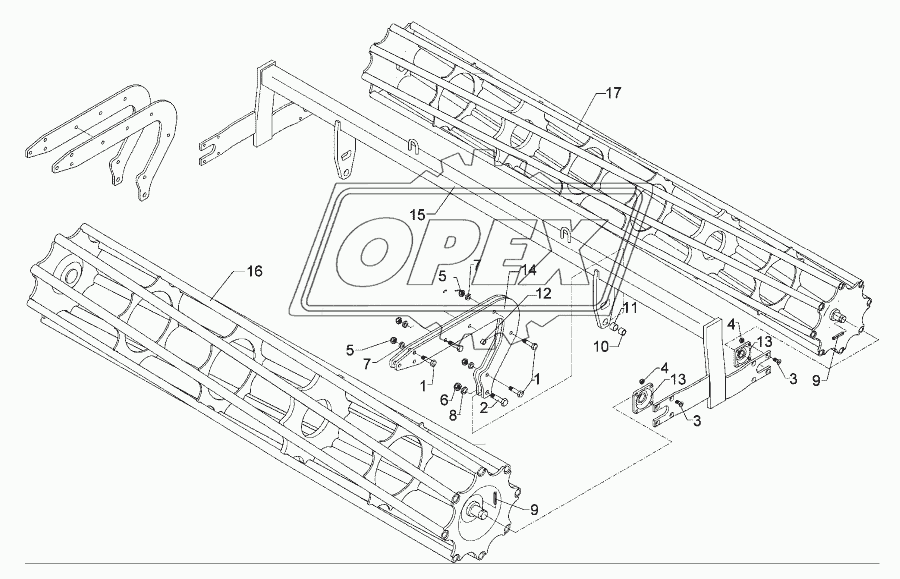 Double roller D540/400-3.00