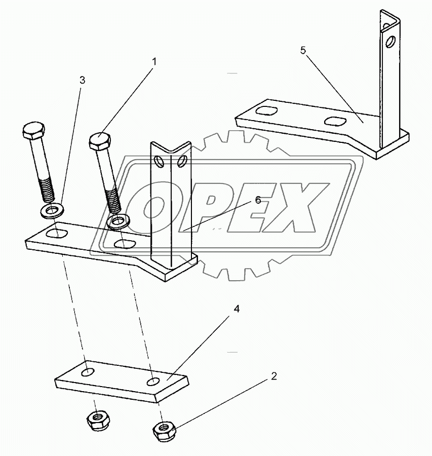 Carrier for light LH 16