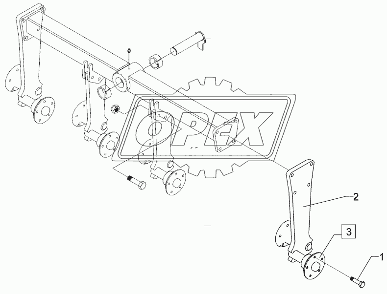 Wheel arm CombiLiner 2