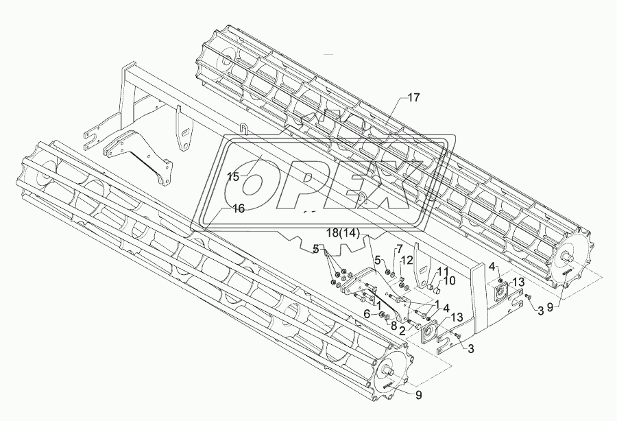 Double roller D400-200 RE SM9 1