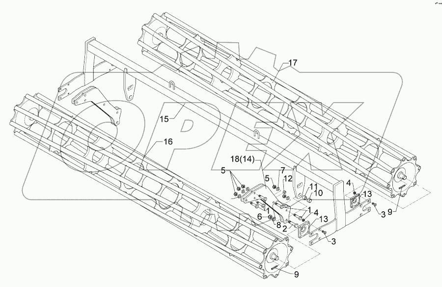 Double roller D400-200 RE SM9