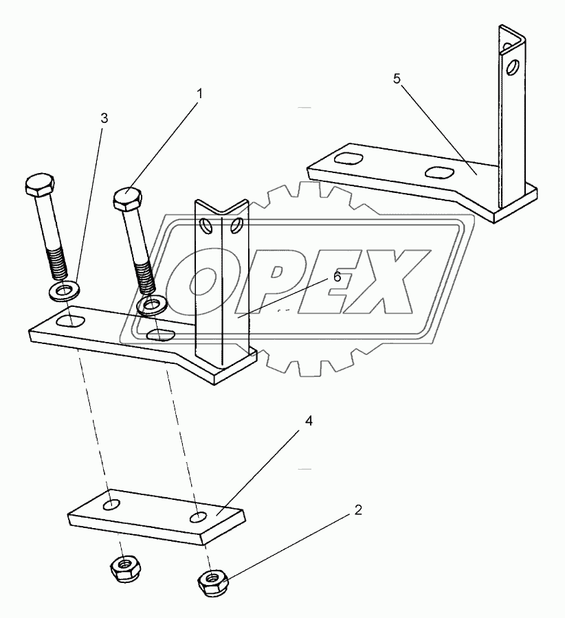 Carrier for light LH 16