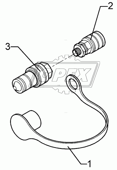 Adapter-inner thread K700