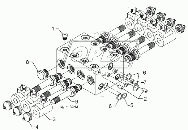 Seat valve SVH04M878SA-OM14G12