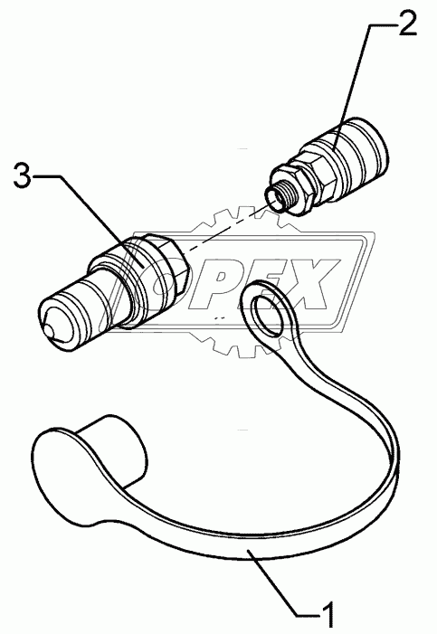 Adapter-inner thread K700