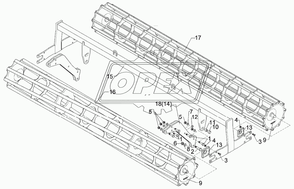 Double roller D400-250 LI SM9K 1